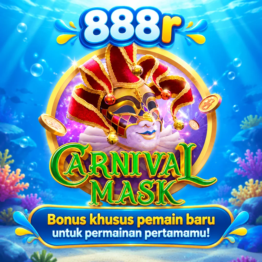 888r · Mask Carnival · Tampilan permainan
